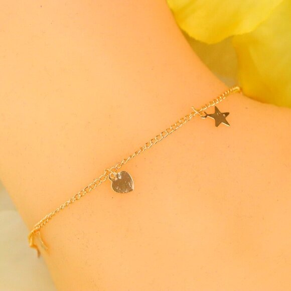 "Minimalist Anklet, Sleek & Modern Design, Women’s Fashion, YC110238-A - Picture 5 of 10